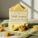Calendula Lemongrass Handmade Soap Bar NATURAL VEGAN