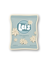 Bag Of Lei's Sticker - Tiare Gardenia