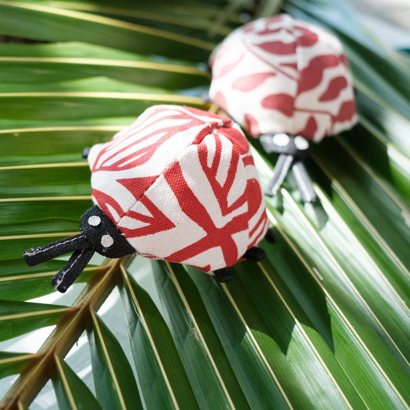 Handsewn Ladybugs