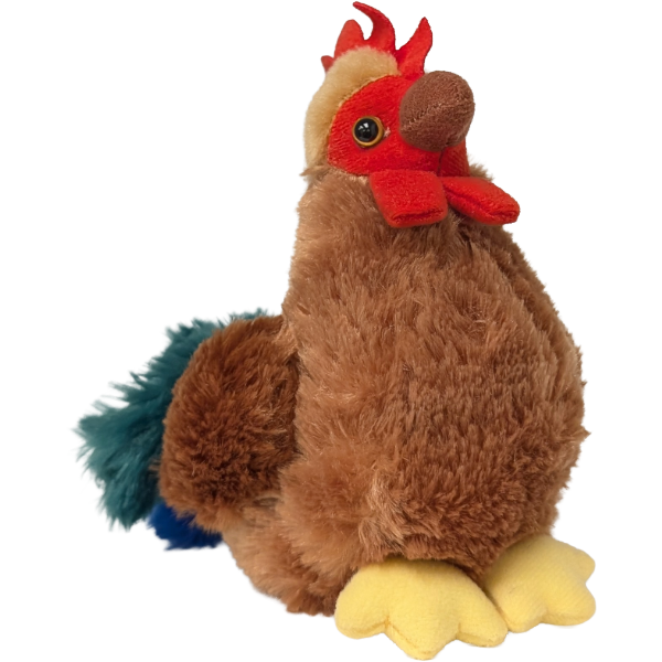 Hawaiian Canned Moa Kane | Stuffed Rooster Plush w/Jokes