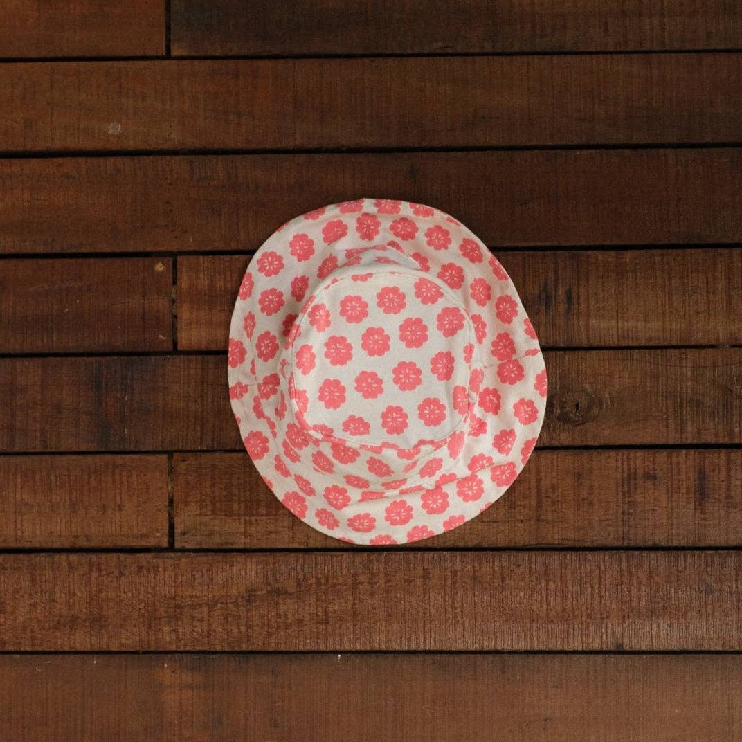 Handprinted Canvas Bucket Hat