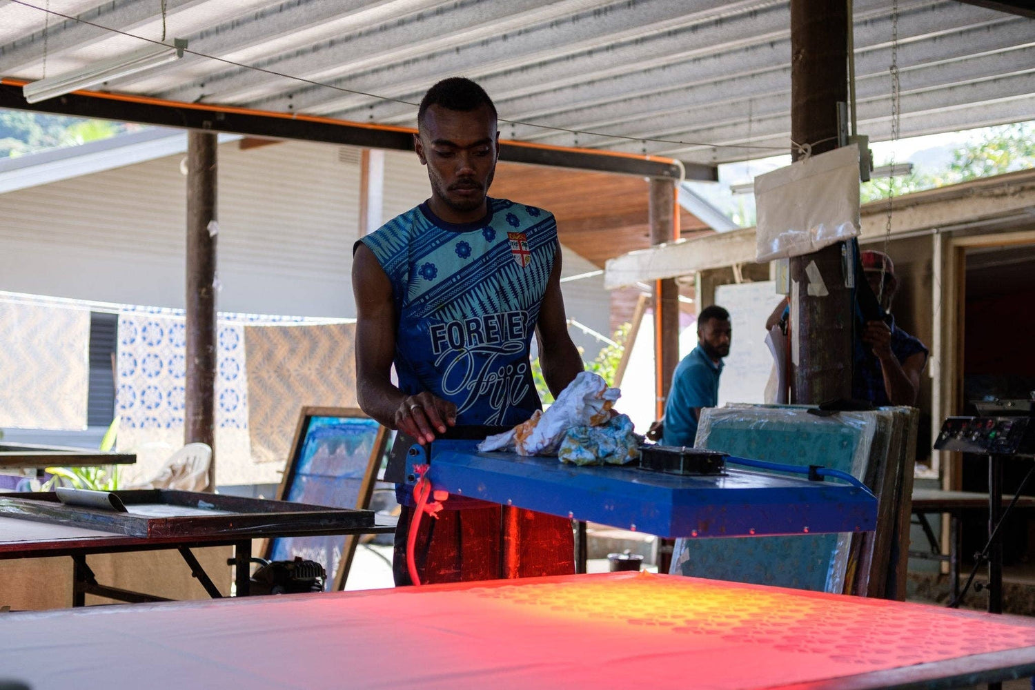 Accent Pillow Cover - Senikau Print