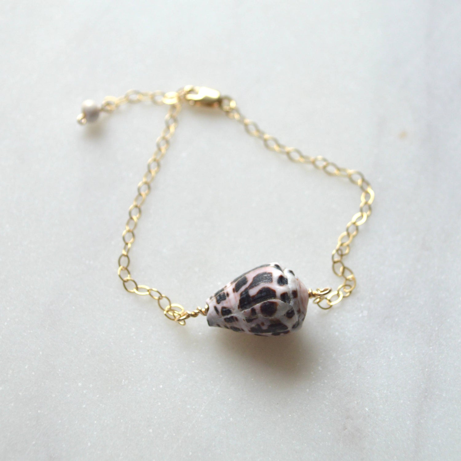 Cone Shell Chain Bracelet