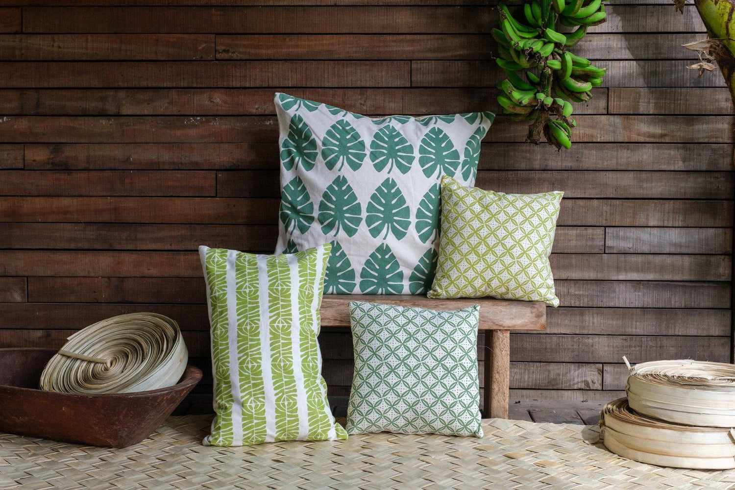Accent Pillow Cover - Senikau Print