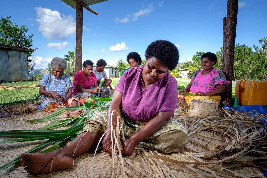 Accent Pillow Cover - Senikau Print