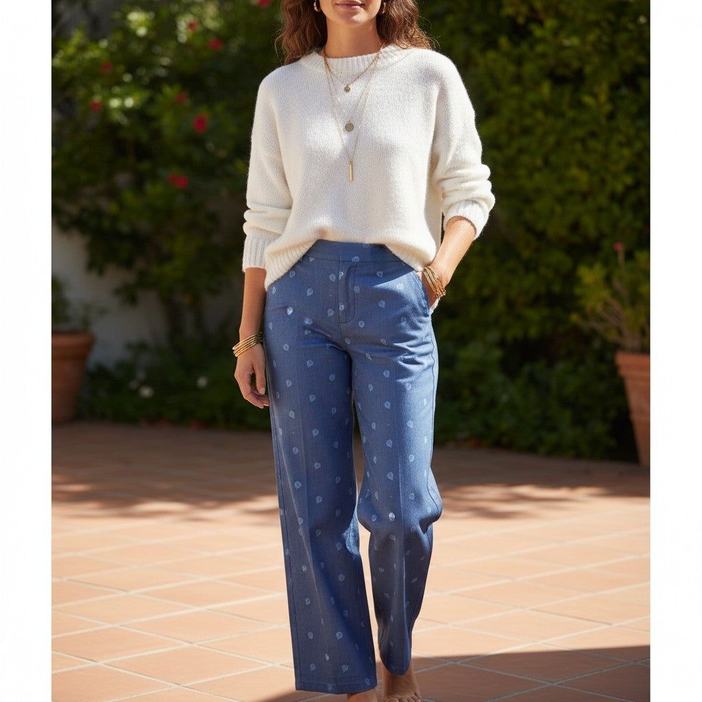 Kalo Collection Linen Trouser Pant