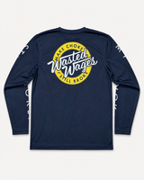 Wasted Wages Adult Dri Fit Long Sleeve