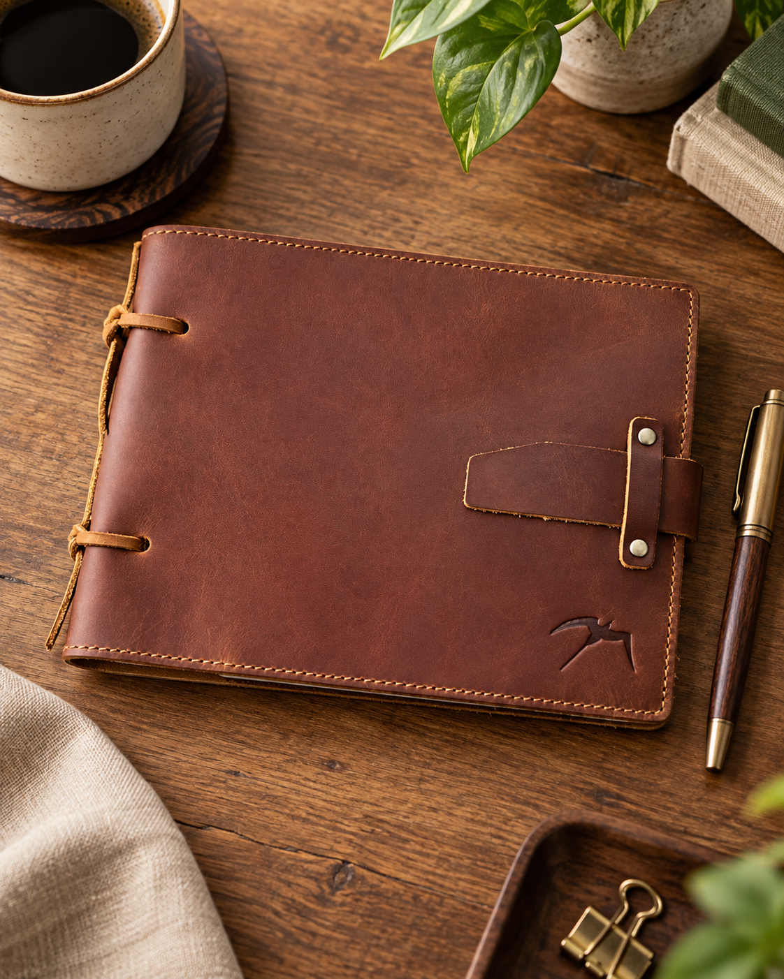 COMING SOON! Manu Nui Genuine Leather Notebook