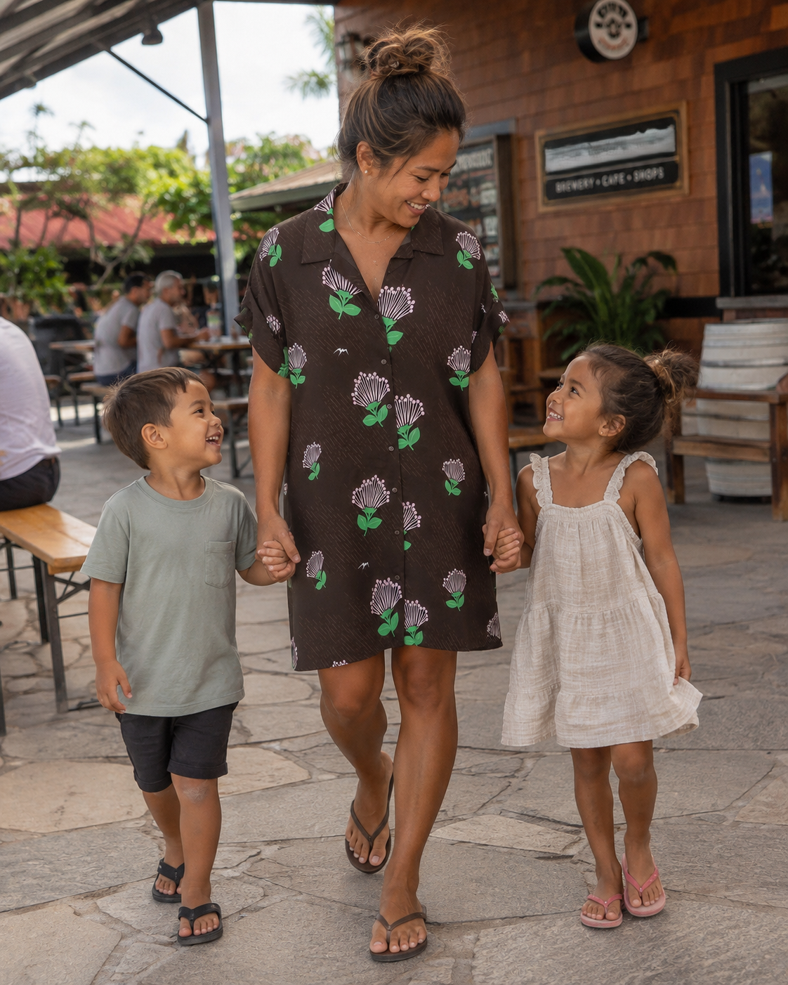ʻŌhiʻa Lehua Collection T-Shirt Dress - PREORDER OPEN NOW!