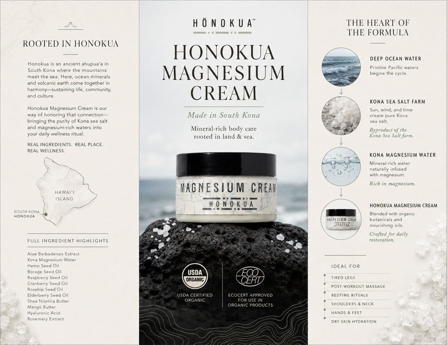 Honokua Magnesium Cream