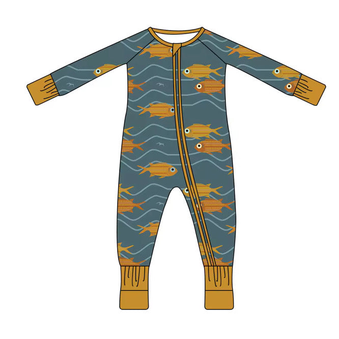 Keiki Menpachi Bamboo Onesie