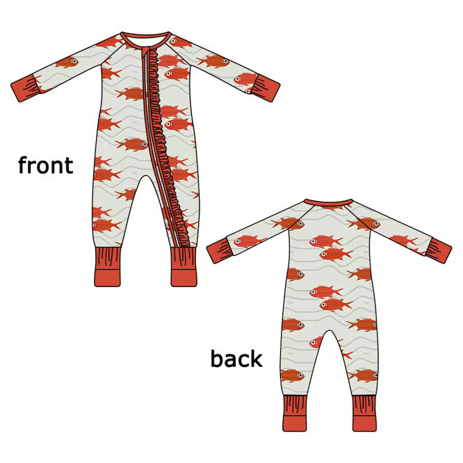 Keiki Menpachi Bamboo Onesie