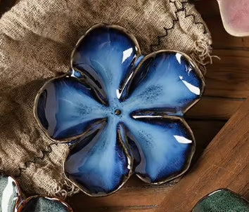 Ceramic Flower Plates