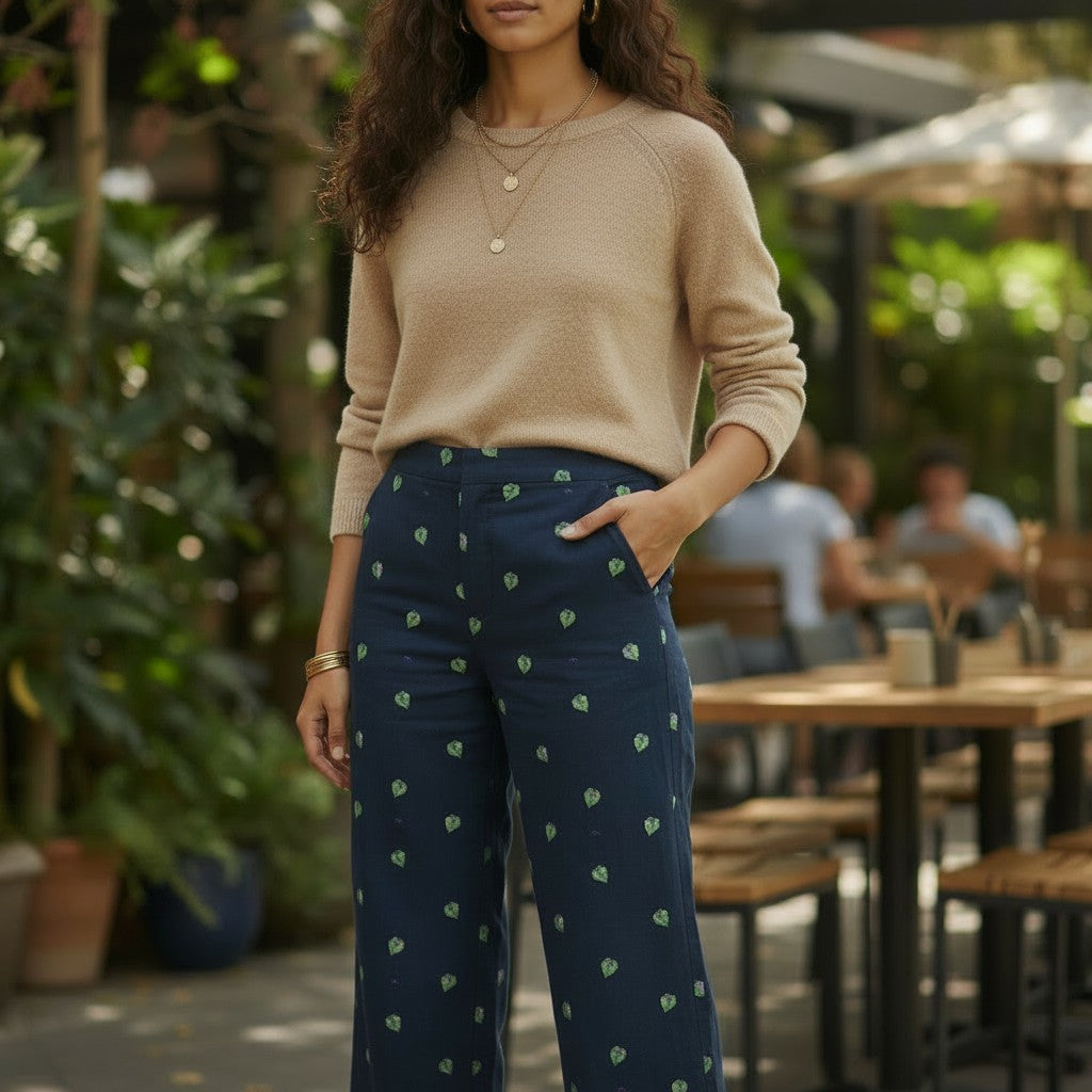 Kalo Collection Linen Trouser Pant