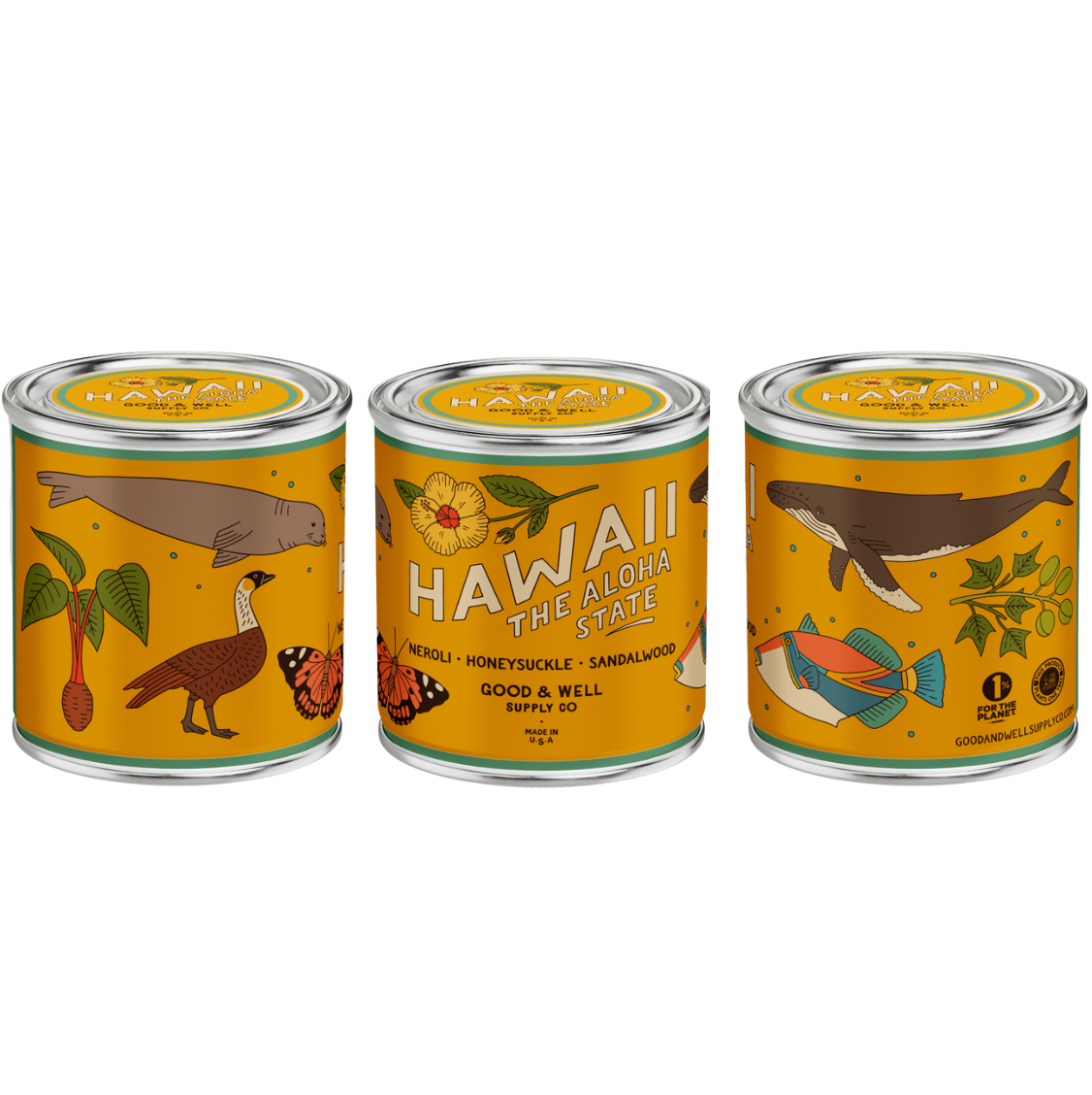 Hawaii State Soy Candle