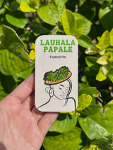 Lauhala Pāpale Enamel Pin