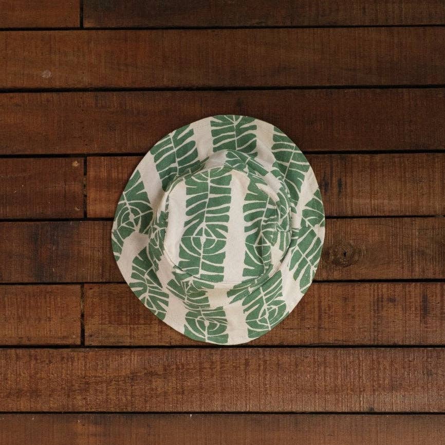 Handprinted Canvas Bucket Hat