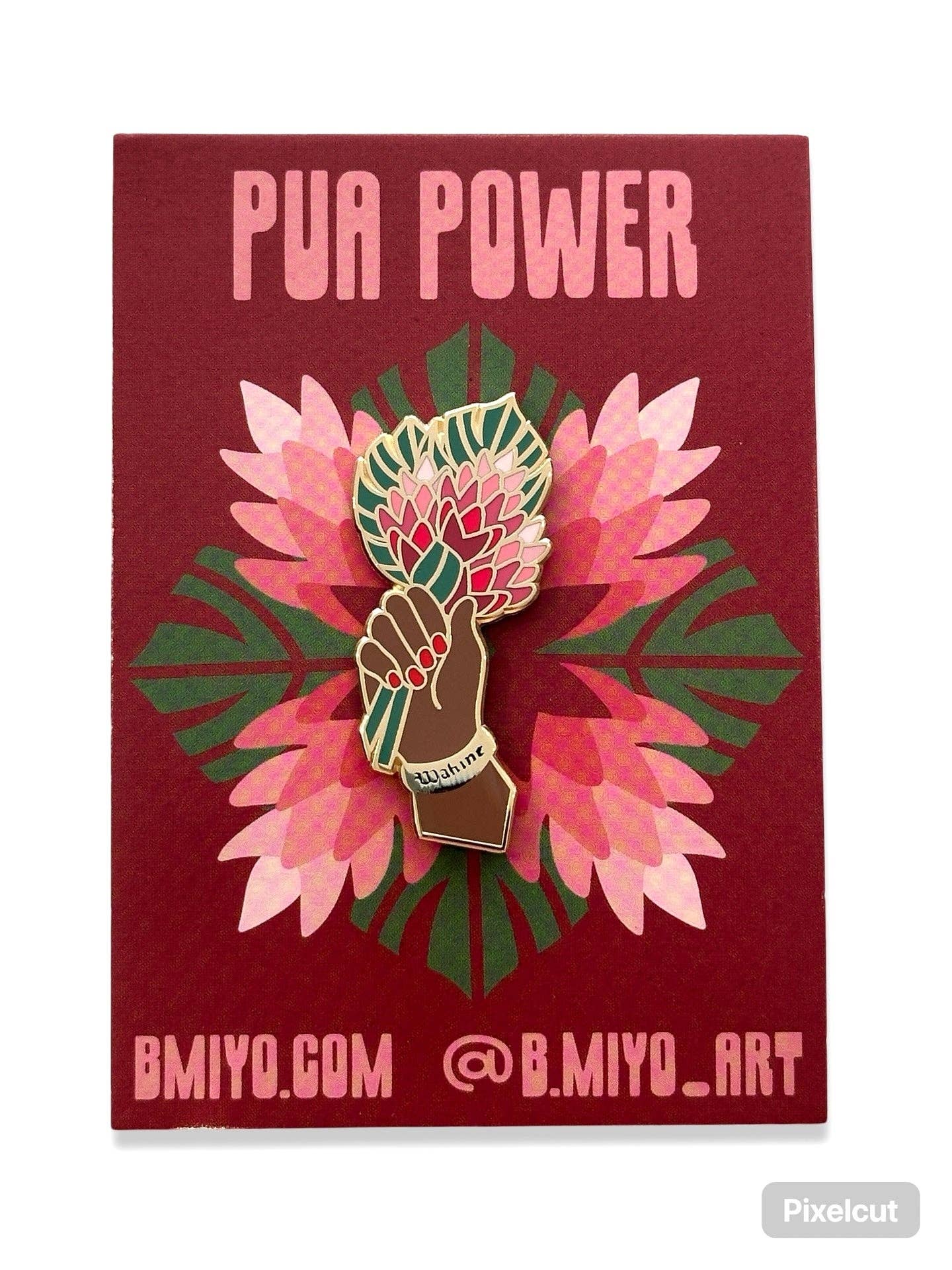 Pua Power Enamel Pin