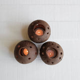 Coconut Candle Shade Trio