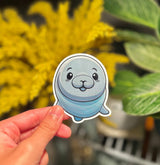 Hawaiian Monk Seal / 'Ïlioholoikauaua Vinyl Sticker