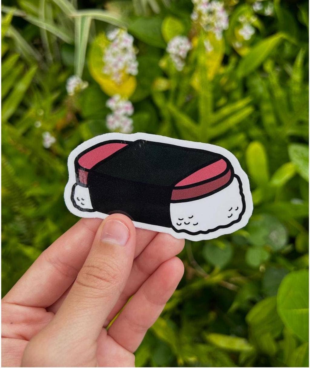 Spam Musubi Vinyl Sticker