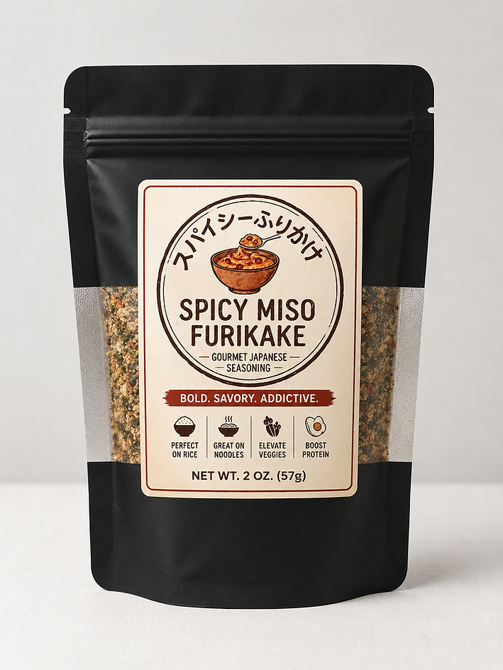 Spicy Miso Furikake Seasoning