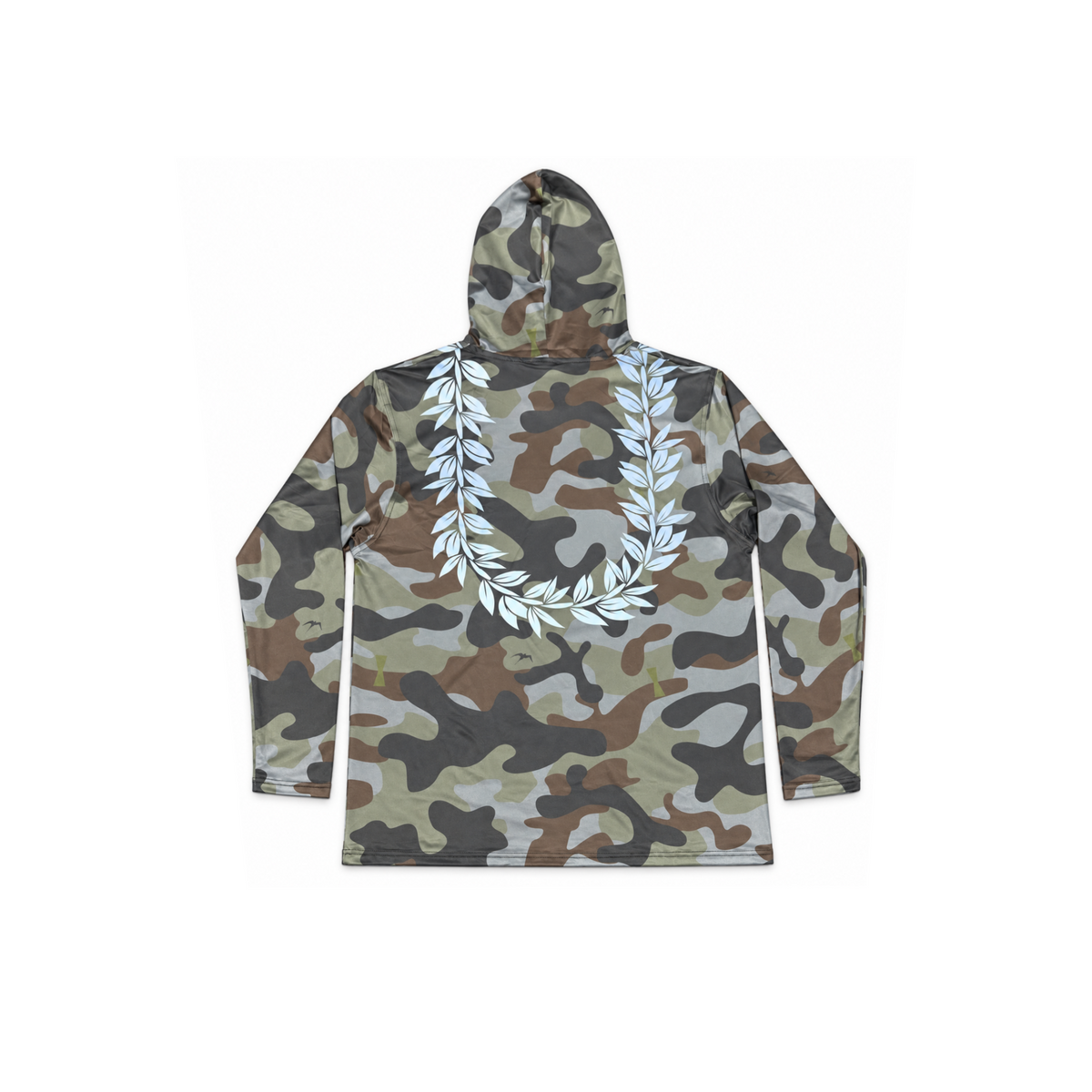 Hi-Vis Camo Dark / Maile  Dri Fit Hoodie