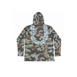 Hi-Vis Camo Dark / Maile  Dri Fit Hoodie