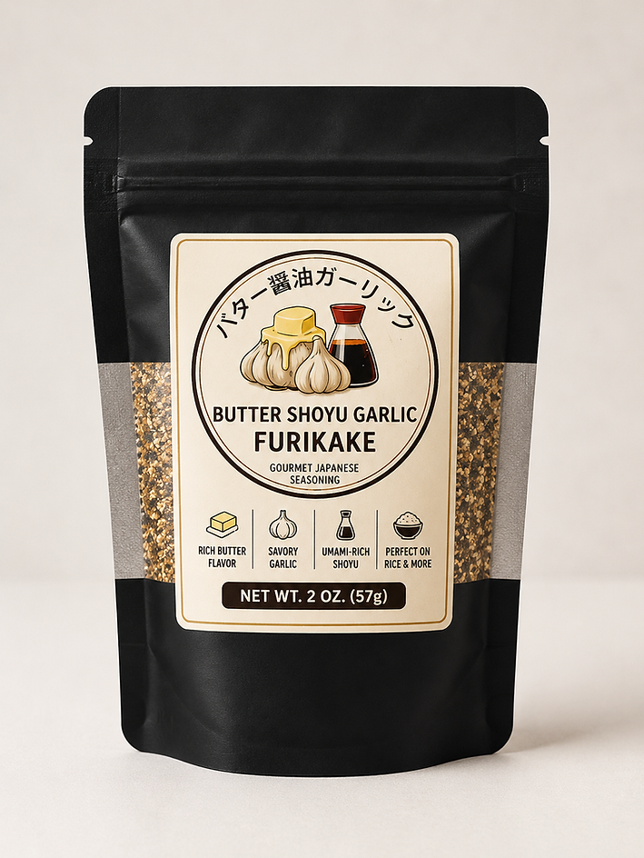 Butter Shoyu Garlic Furikake Seasoning
