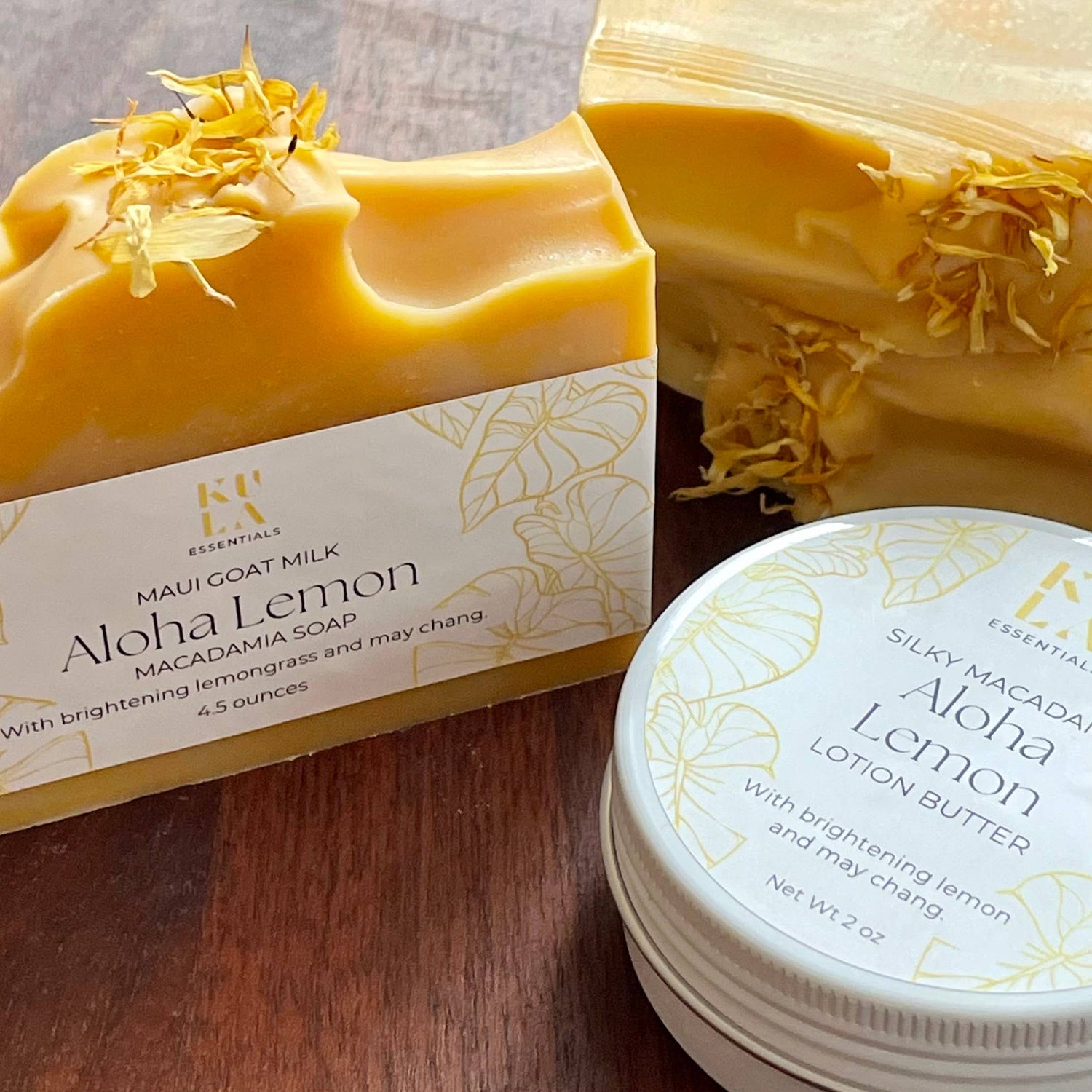 Maui Goat Milk Macadamia Soap - Aloha Lemon