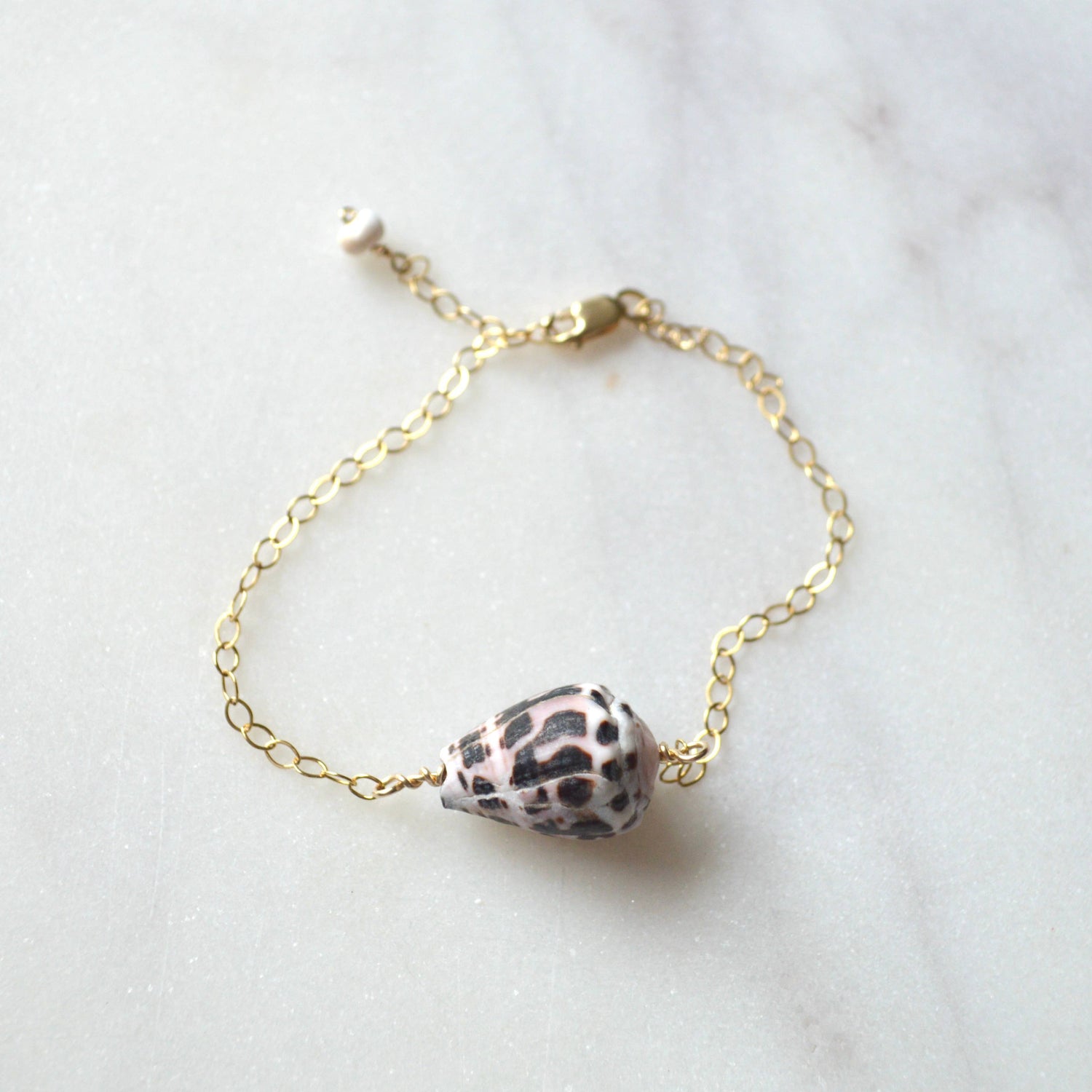 Cone Shell Chain Bracelet