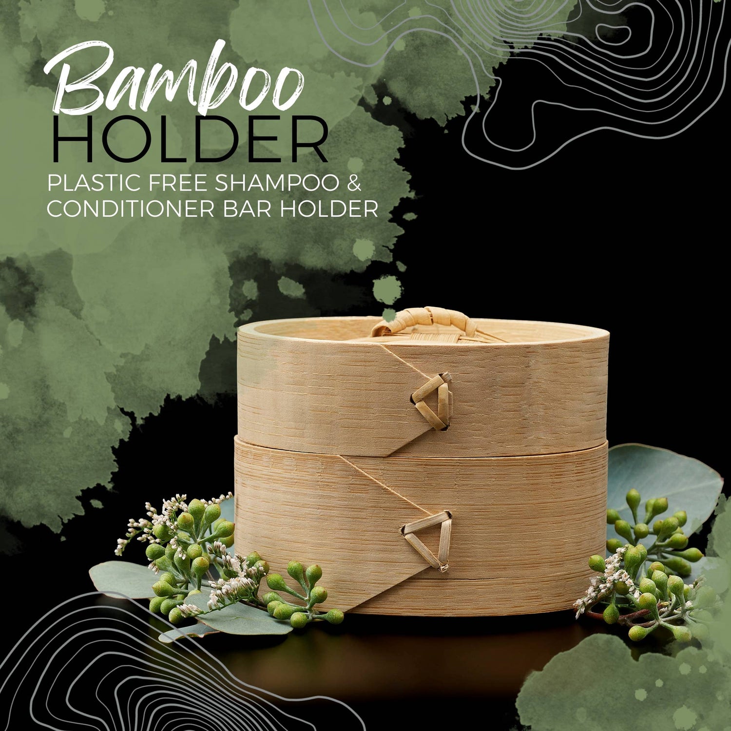 Bamboo Bar Holder | Shampoo & Conditioner Bars