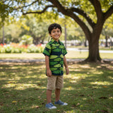 Lā‘ī Collection Keiki Aloha Shirt