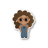 Little Miss Teacha Sticker