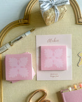 Pink Ulu Leaf - Post-It Notes