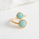 Ocean Soul Amazonite Ring