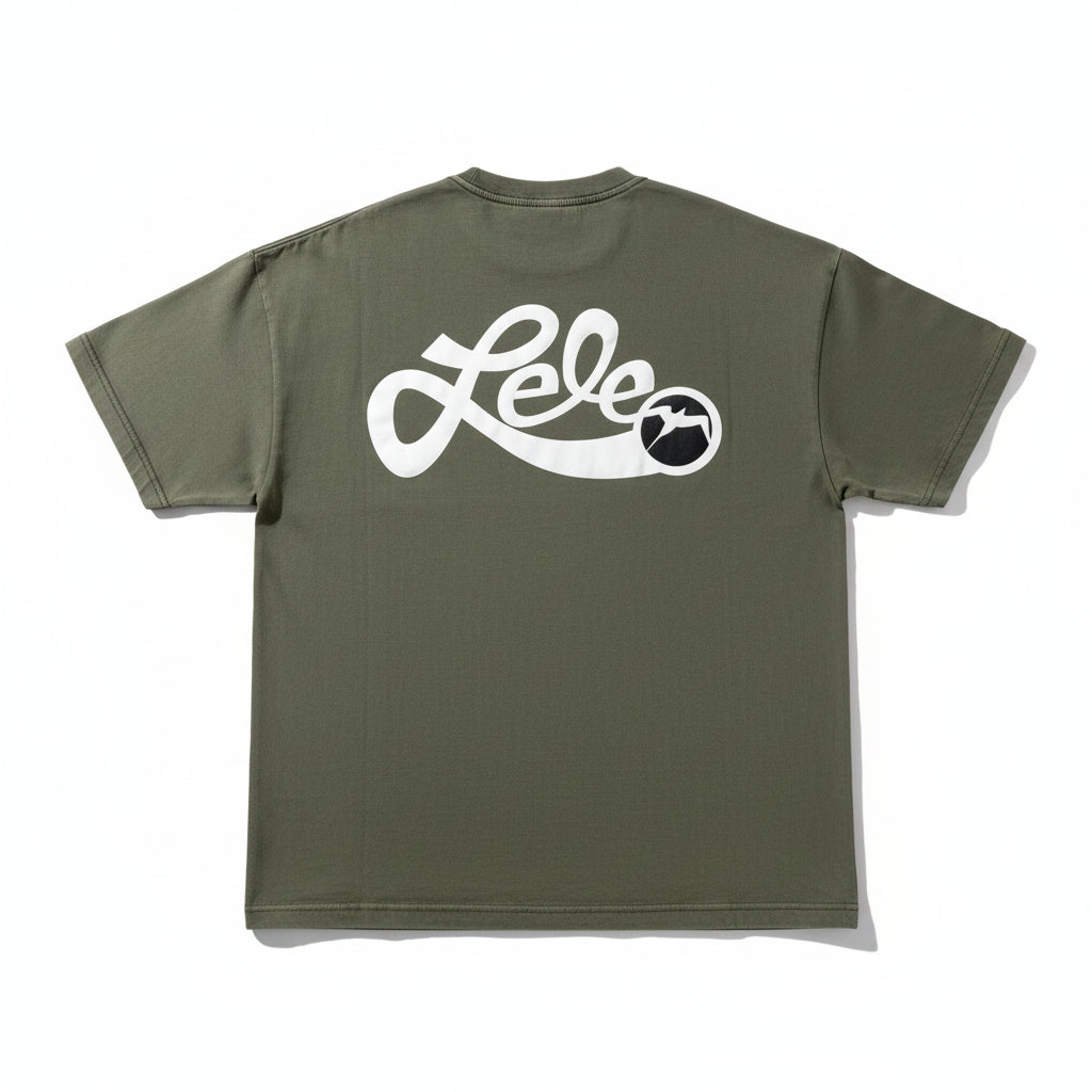 Cursive Lele Logo Heavy Weight Tee
