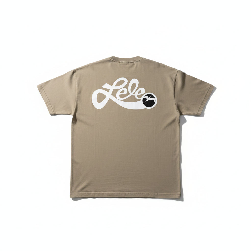 Cursive Lele Logo Heavy Weight Tee