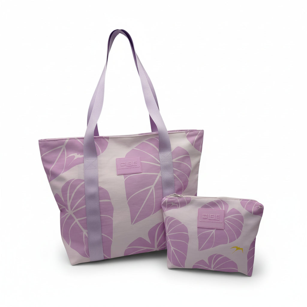 Kalo Collection Nylon Ripstop Tote and Pouch Set