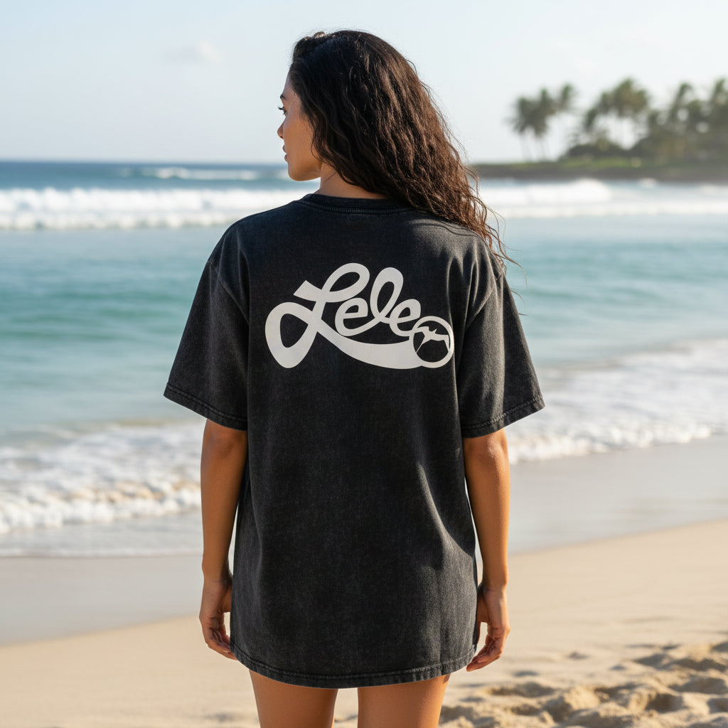 Cursive Lele Logo Heavy Weight Tee